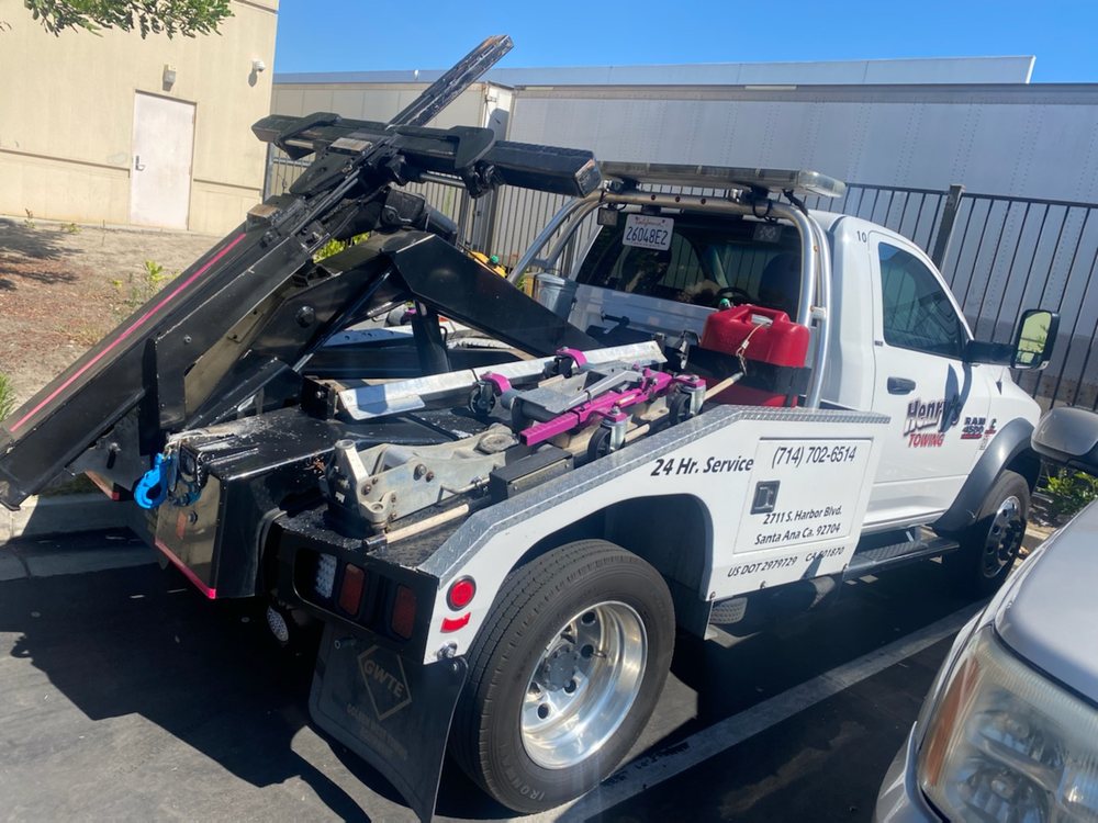 accident tow truck service