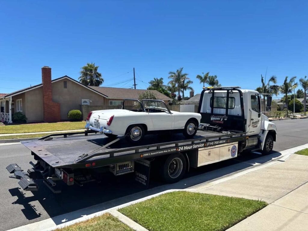 professional tow truck service in Santa Ana