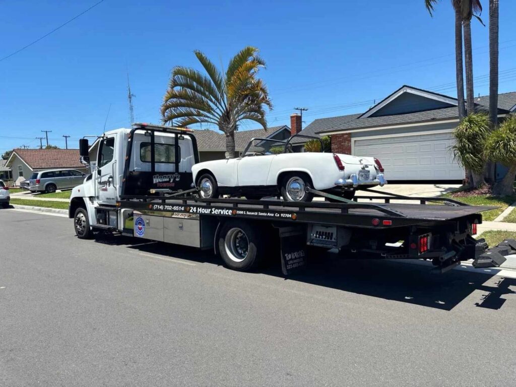 Tow truck service in Santa Ana