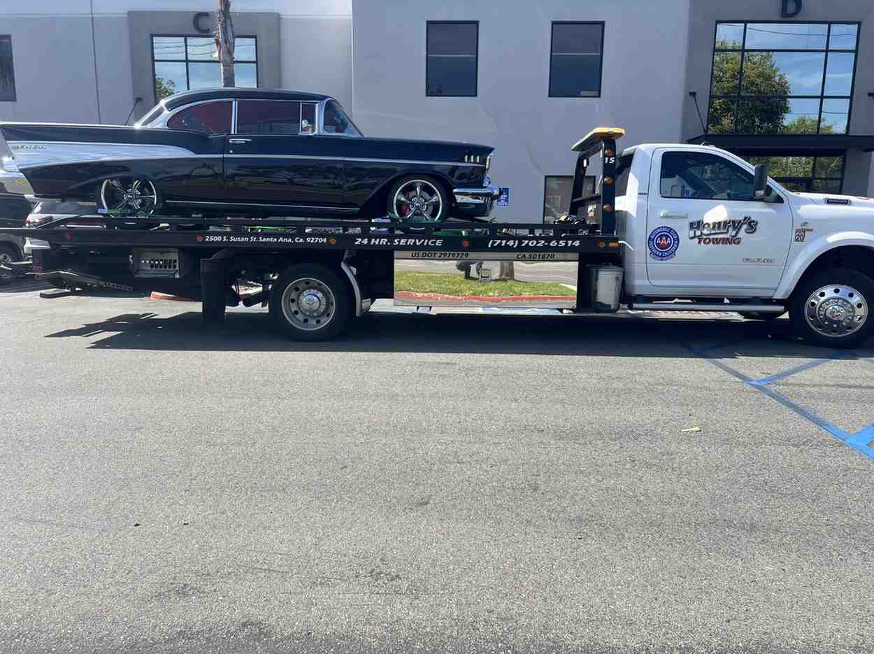 Vintage car towing services